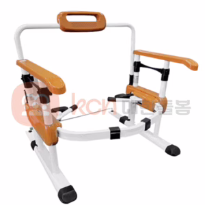 KH-200 변기거치형 손잡이 – 등받이 기능과 유격 최소화로 더욱 안정적인 사용