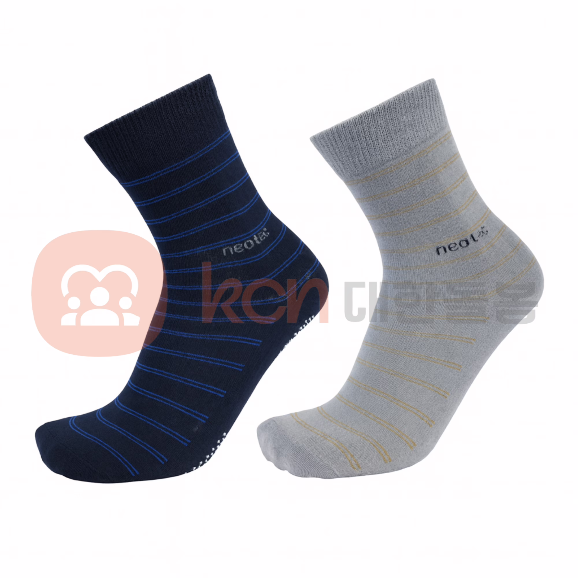 줄무늬 양말 두 켤레