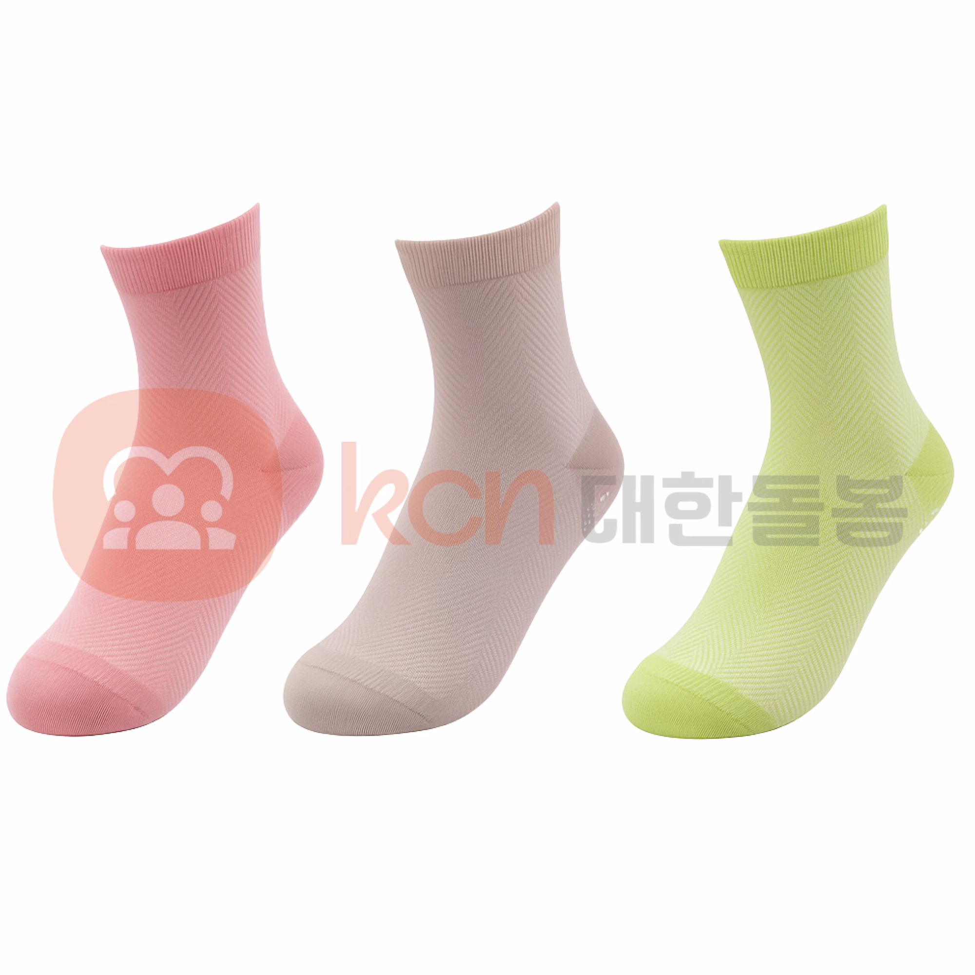 NEO-10 미끄럼방지 양말 – 실내 안전을 위한 그립감 뛰어난 양말 1 다양한 색상의 양말 세 개