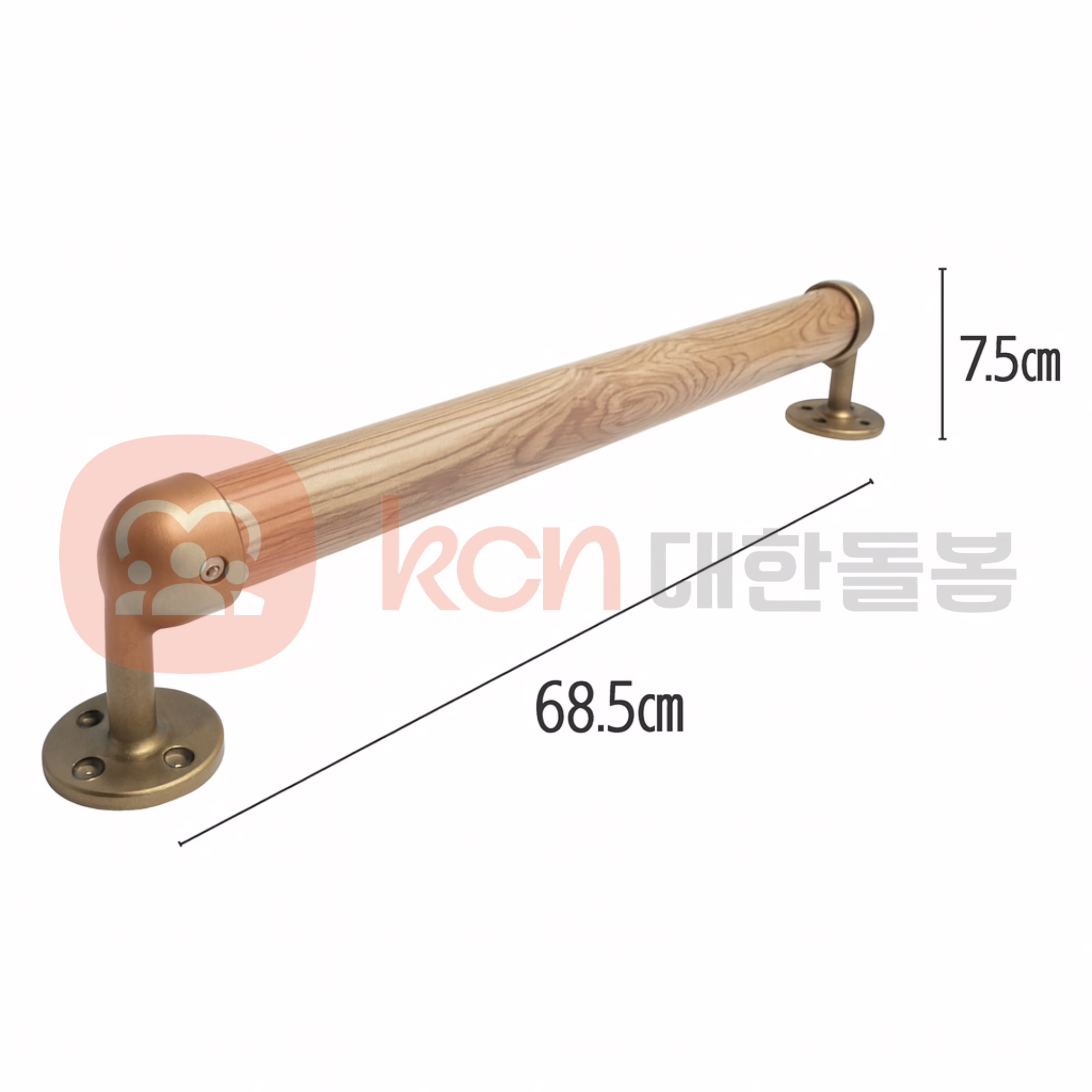 롱젠손잡이-02 – 벽부착형 실내용 안전 손잡이