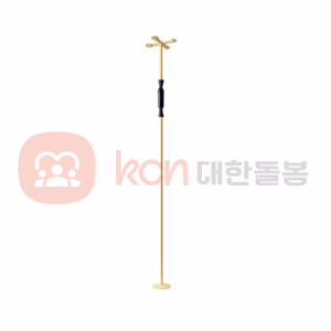 금색의 긴 지팡이 형태