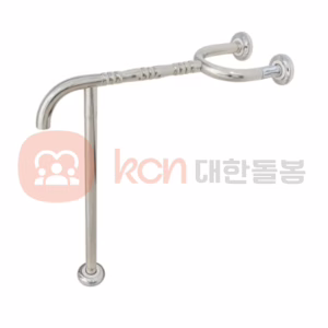 변기거치형 안전손잡이 WA-T100 – 미끄럼 방지 기능과 다용도 수납까지 가능한 실속형 복지용 손잡이